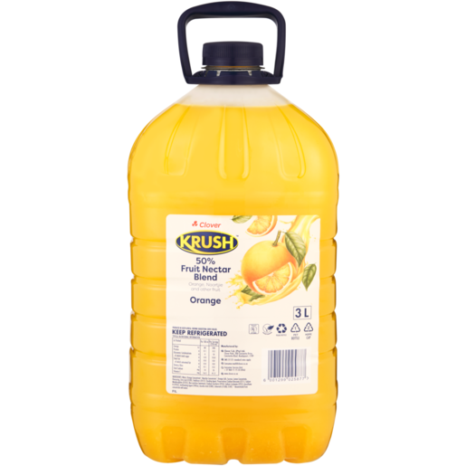 Krush Orange 50% Fruit Nectar Blend 3L