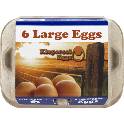 Kiepersol Large Eggs 6 Pack