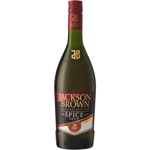 Jackson Brown Spice Drum Liqueur Bottle 750ml