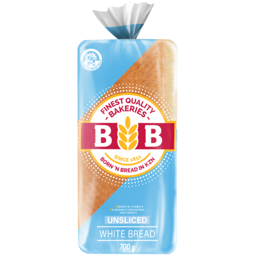 BB Bakeries Unsliced White Bread 700g 