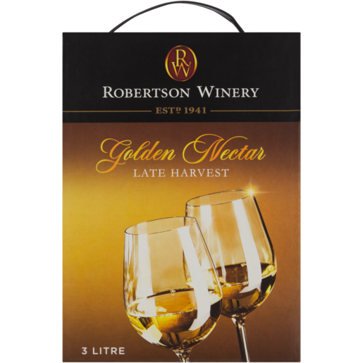 Robertson Winery Golden Nectar Late Harvest White Wine Box 3L