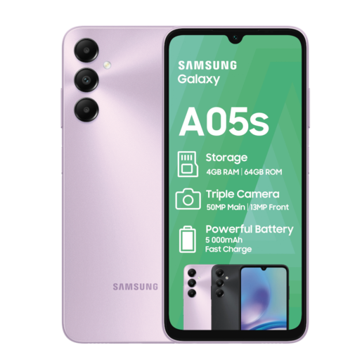 SAMSUNG A05S Violet Mobile Handset