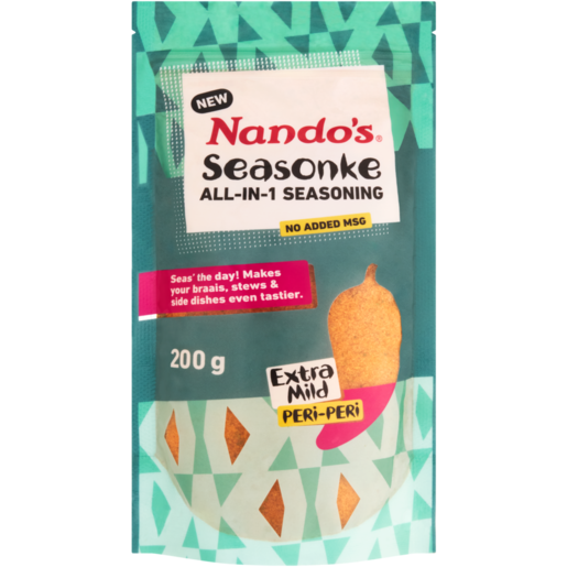 Nando's Extra Mild Peri-Peri Seasonke All-in-1 Seasoning 200g 