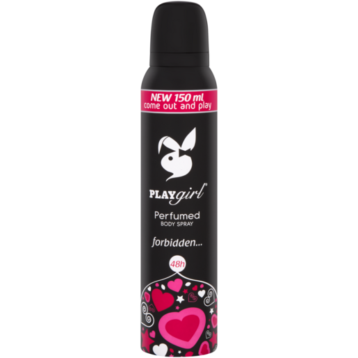 Playgirl Forbidden Perfumed Body Spray 150ml 