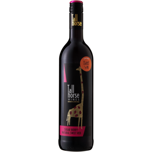 Tall Horse Sugar Berry Natural Sweet Red Wine Bottle 750ml