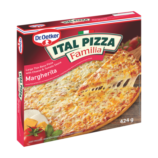 Dr. Oetker Frozen Ital Pizza Familia Margherita Pizza 424g