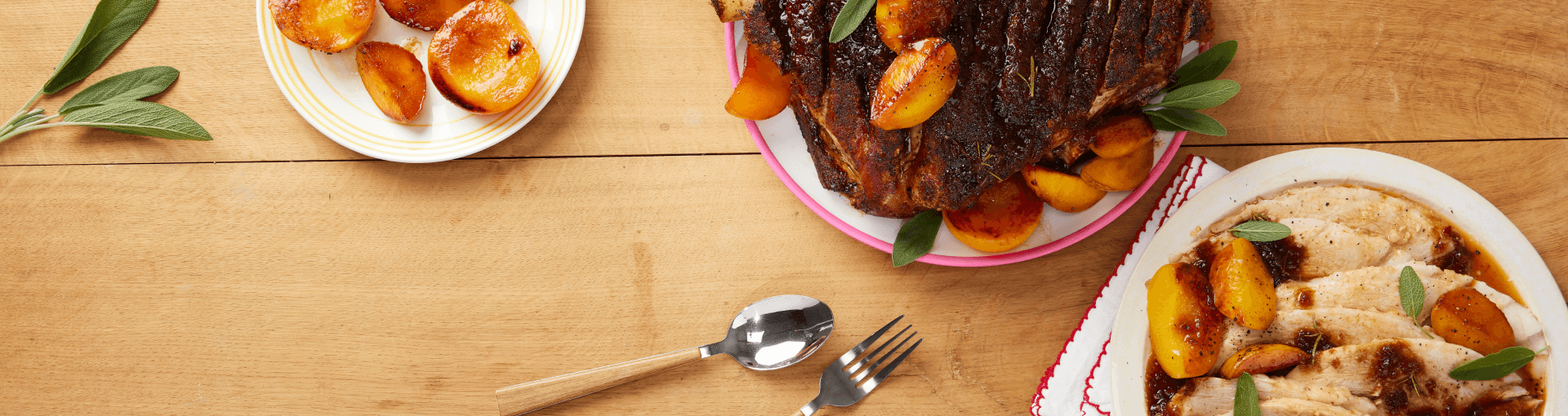 Zanele’s Pork Roast with Peaches