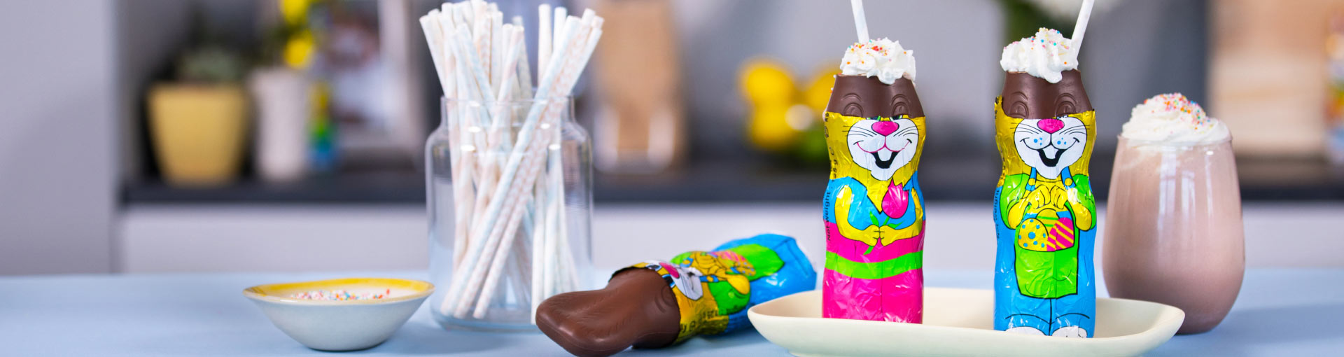 Easter Bunny Vanilla Milkshake by Chef Zanele