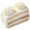 Milky Bar Cake Slice