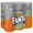 Fanta Orange Zero Flavoured Soft Drink Cans 6 x 300ml