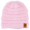 Jolly Tots Pink Ribbed Knit Beanie 48cm